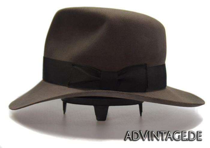 Streets of Cairo Indiana Jones Fedora Hut Hat smoke grey 2