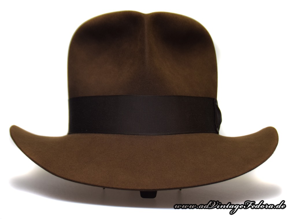 Raider Fedora Indiana Jones Hut Hat with Raiders Turn Front