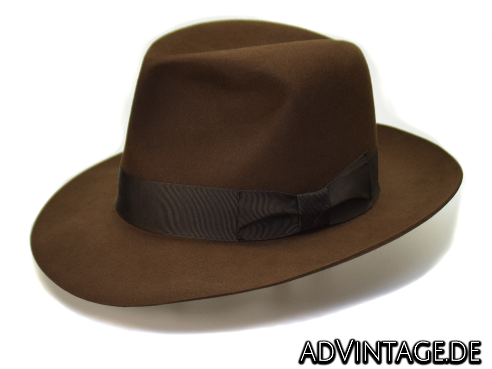 Harrison Indiana Jones fedora Hut Hat 100x 100% Biber beaver 5