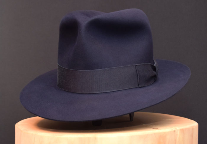 Last Crusade Indiana Jones Fedora hat hut blue blau biber beaver