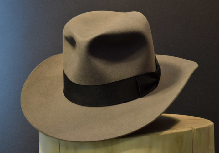 Western Fedora Hut Biber hat beaver 1