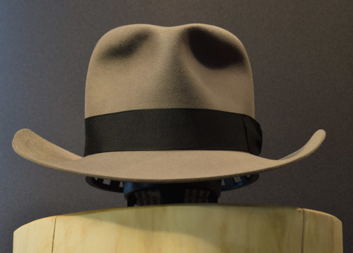 Western Fedora Hut Biber hat beaver 2