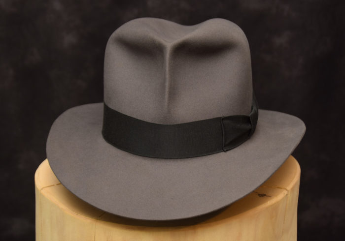 stone grey fedora hut hat raiders 1