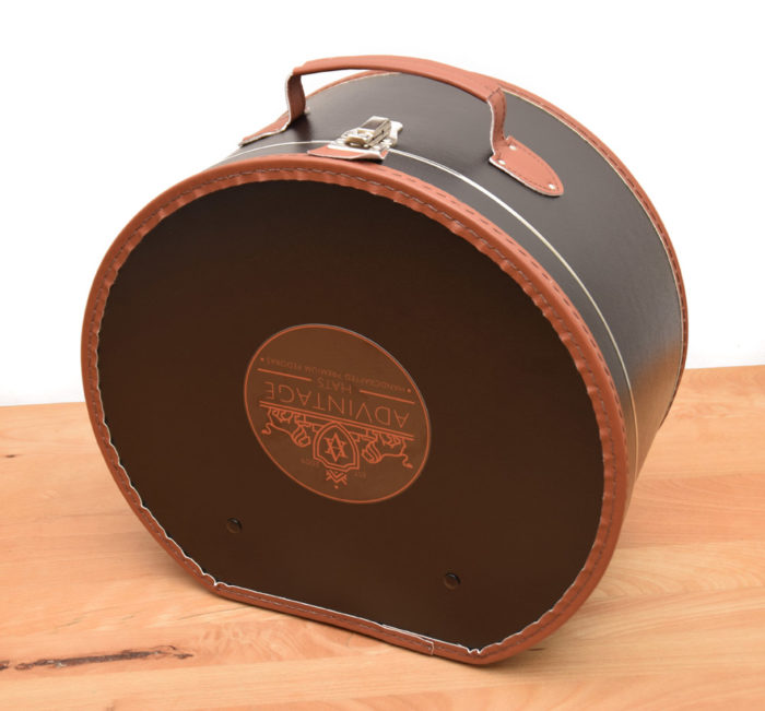 Hutkoffer Hutkarton Hutschachtel Hutbox mit Einlage von adVintage Fedora 4