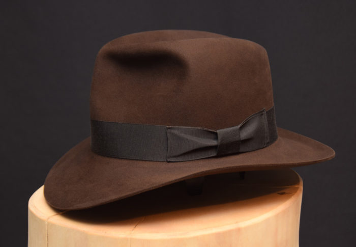 RaidesFedora hat shorter crown dark sable 1 biber beaver 2
