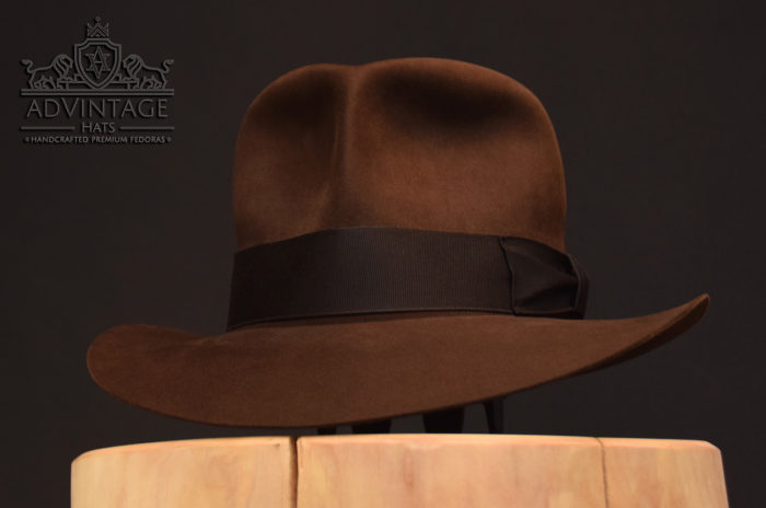 Streets of Cairo Fedora hat in True-Sable