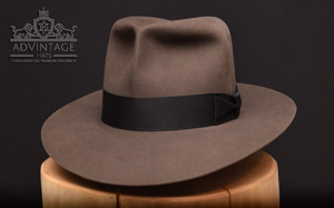 Wide brim Clipper Fedora