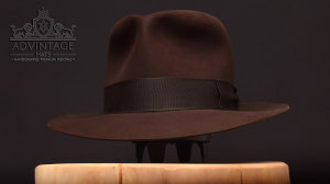 Crusader Fedora Hut in  Chocolate