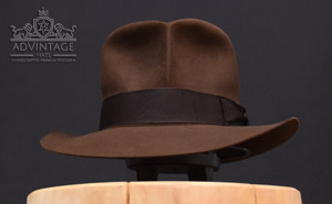 Streets of Cairo Fedora Hat in True-Sable (Decent Version)