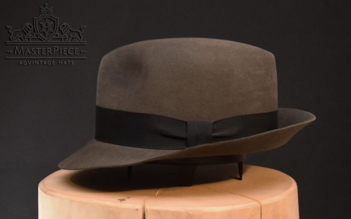 Babylon Berlin Trilby fedora Hut grau