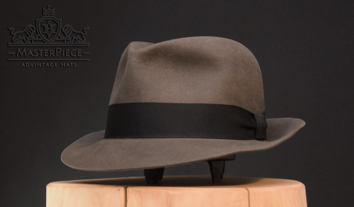 Babylon Berlin Trilby fedora Hut grau