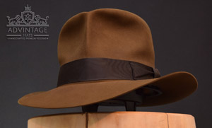 Decent Streets of Cairo Fedora Hat in Raiders-Sable