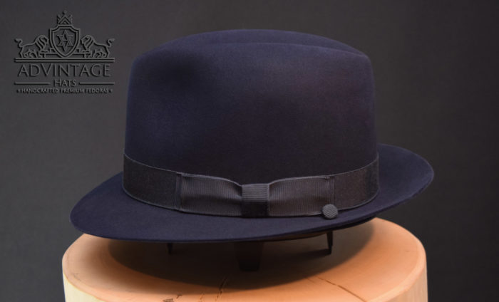 Blacklist Trilby Fedora hat hut james spader red reddington raymond blau blue advintage