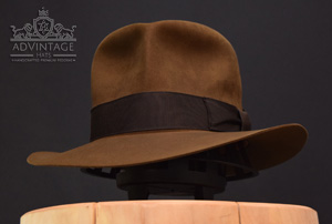 Streets of Cairo Fedora Hat in Raiders-Sable