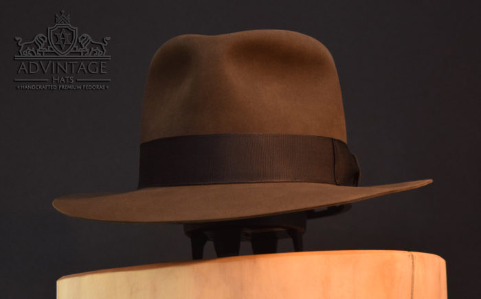 temple fedora hut hat indy indiana jones handgemacht handmade tod sable