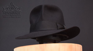 Streets of Cairo Fedora hat in black