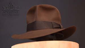 Decent SoC Fedora hat in "True-Sable"