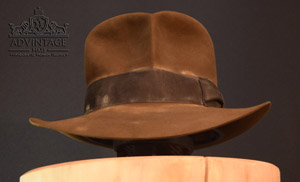 Shortened Hero Streets of Cairo Fedora hat in Raiders-Sable