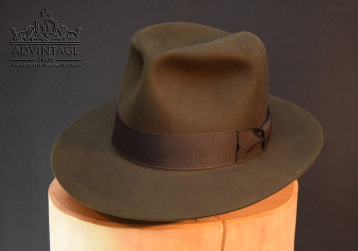 kingdom crystal skull fedora hut hat moss green grün indy indiana jones