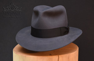 Kingdom Fedora Hut in Steel Grey