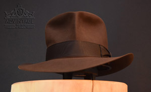 Decent Streets of Cairo Fedora hat in True-Sable