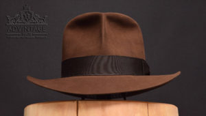 Read more about the article adVintage Masterpiece Raider Fedora hat in True-Sable