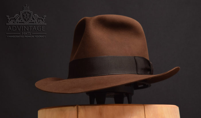 masterpiece advintage crusader fedora hut hat true sable indiana jones indy handmade handgemacht biber beaver felz filz