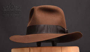 Read more about the article adVintage MasterPiece Crusader Fedora hat in True-Sable