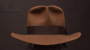 Read more about the article Raider Fedora hat in Sable with Raiders-Turn