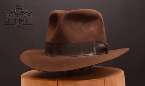 Dusty Kingdom Fedora hat in True-Sable