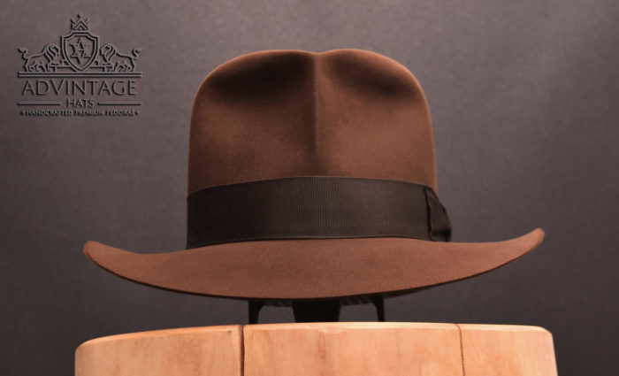 Indiana Jones fedora hat handmade advintages hats 100x 100% beaver biber