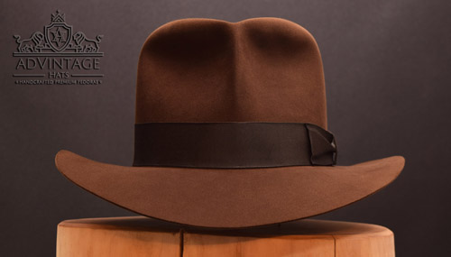 Raider Fedora with Turn in True-Sable