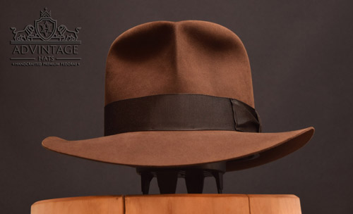 Raider Fedora with Turn in True-Sable