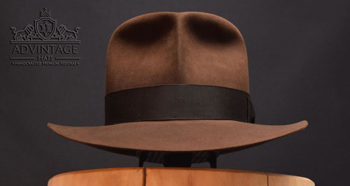 Raiders Fedora hat without Raiders-Turn in True-Sable