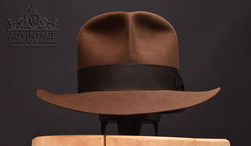 Raiders Fedora hat without Raiders-Turn in True-Sable