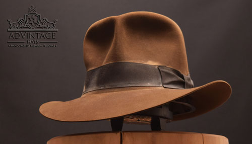 Hero SoC Fedora hat in Bright-Sable