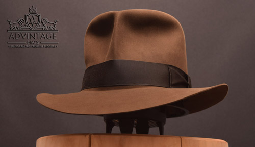adVintage MasterPiece SoC Fedora (decent) in Old-Sable without Turn