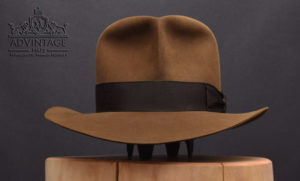 Mehr über den Artikel erfahren Raider Fedora Hut mit Turn in Bright-Sable