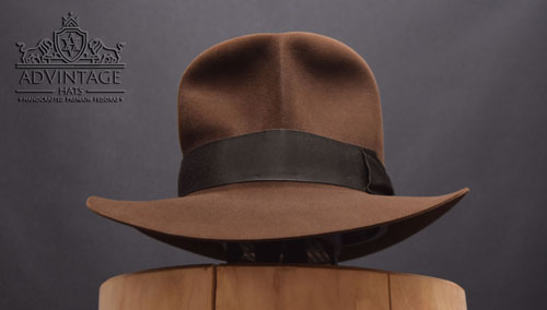 Hero Streets of Cairo Fedora Hat in True-Sable (new look)