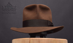 Read more about the article Raiders Fedora Hat with Turn in True-Sable