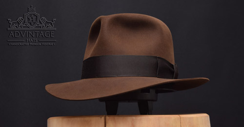 Zach's Crusader Fedora in True-Sable