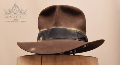 Hero Streets of Cairo Fedora hat in True-Sable