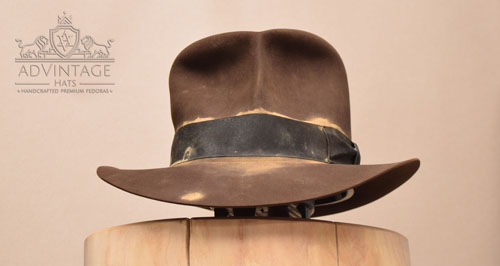 MasterPiece Hero SoC Fedora hat in True-Sable (Truck scene)