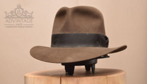 Mehr über den Artikel erfahren Minen Szene Temple Fedora Hut in Sable