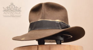 Read more about the article Legend Hero Streets of Cairo Fedora in Sable (100% rabbit felt)