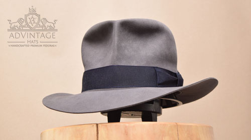 Decent SoC Fedora hat in Imperial Grey