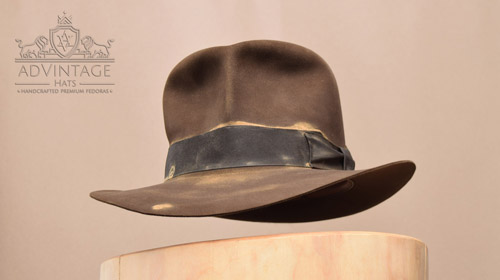 Hero Streets of Cairo Fedora hat in Sable