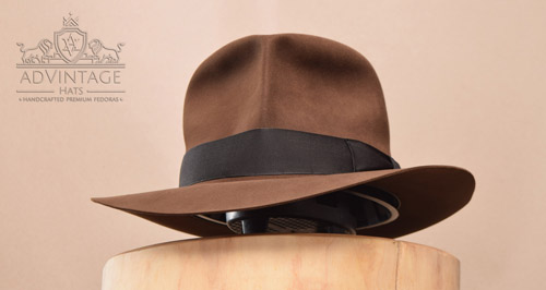Decent Streets of Cairo Fedora Hat in Sable 22