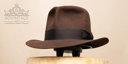 MasterPiece Raider Fedora Hut ohne Turn in True-Sable