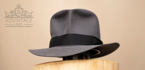 Decent SoC Fedora hat in Steel-Grey